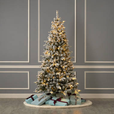 7ft silver online christmas tree